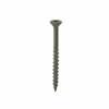 Nuvo Iron #8 screw, 2 1/2 in, Torx head, includes T20 Drill bit Green, 3000PK 8212GRP